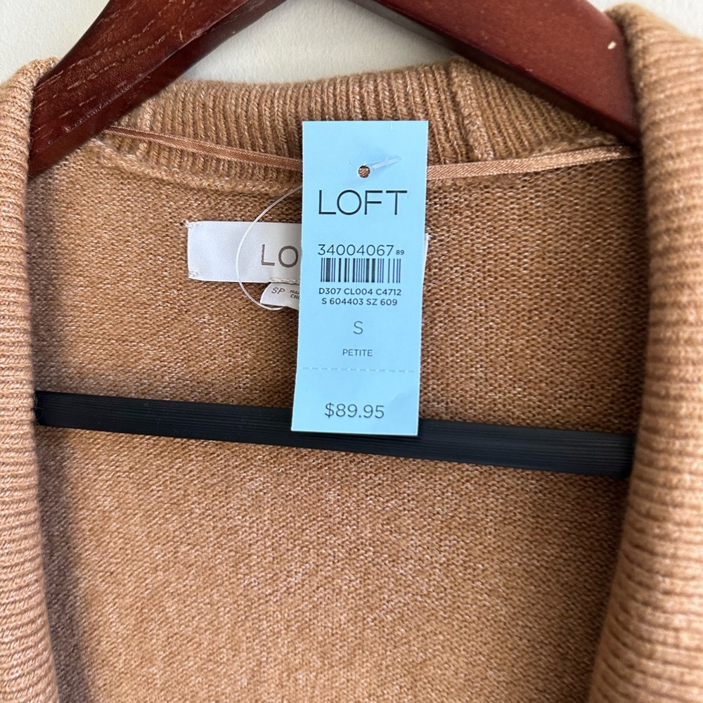 LOFT Long Cardigan NWT - Picture 3 of 8